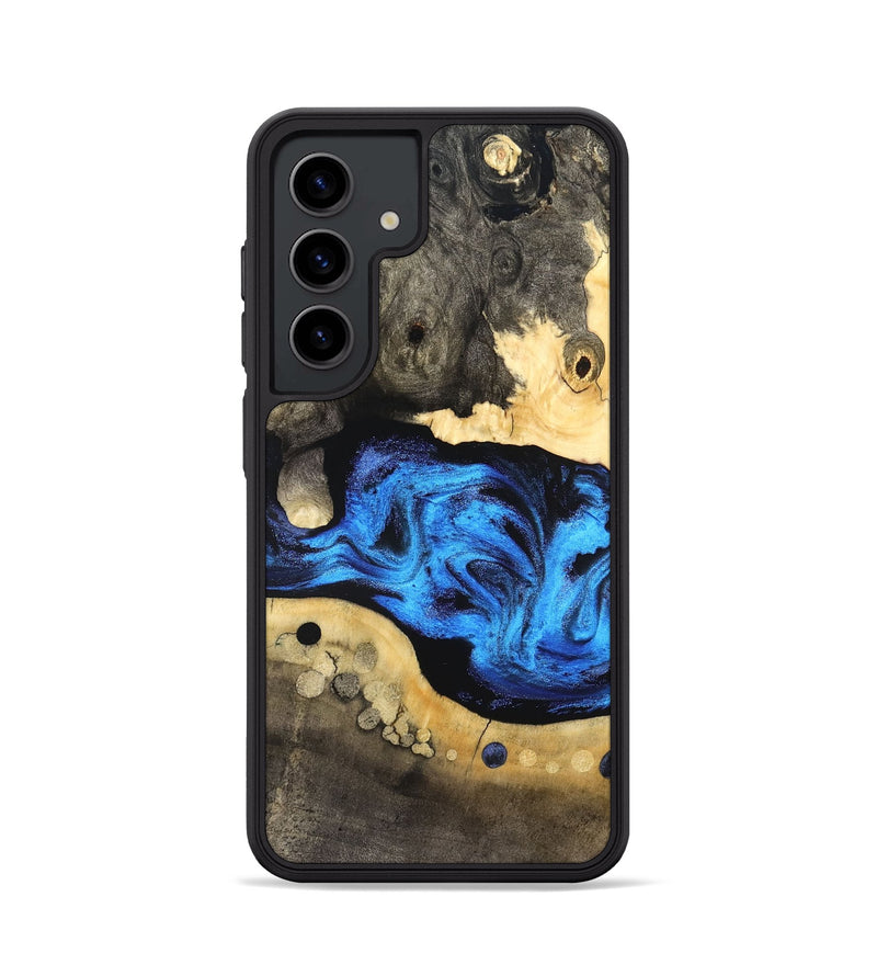 Galaxy S24 Wood Phone Case - Nyah (Blue, 824396)