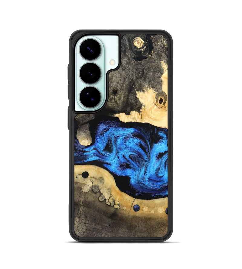 Galaxy S26 Wood Phone Case - Nyah (Blue, 824396)