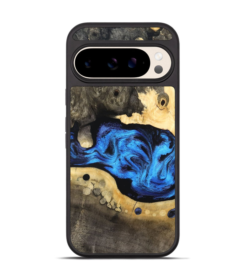 Pixel 10 Wood Phone Case - Nyah (Blue, 824396)