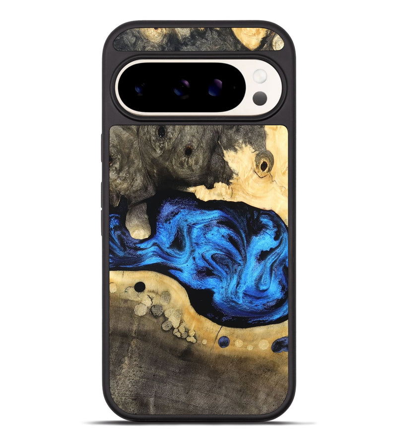 Pixel 9 Pro XL Wood Phone Case - Nyah (Blue, 824396)