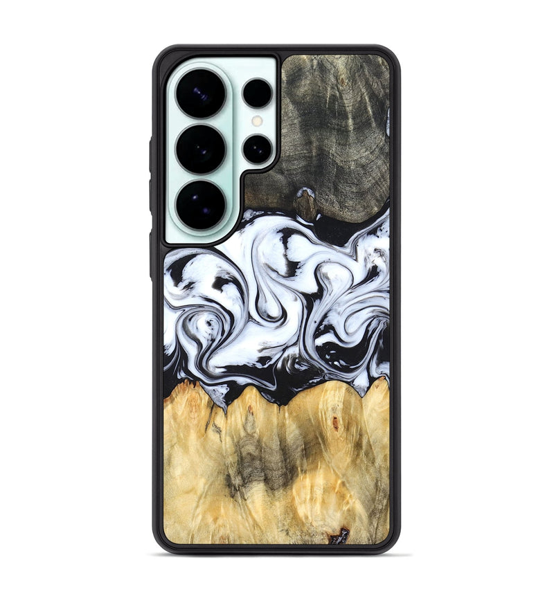 Galaxy S26 Ultra Wood Phone Case - Darcy (Black & White, 824397)