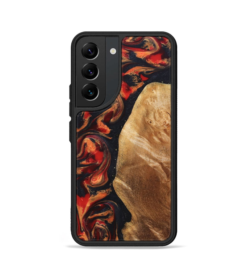 Galaxy S22 Wood Phone Case - Timothy (Red, 824400)