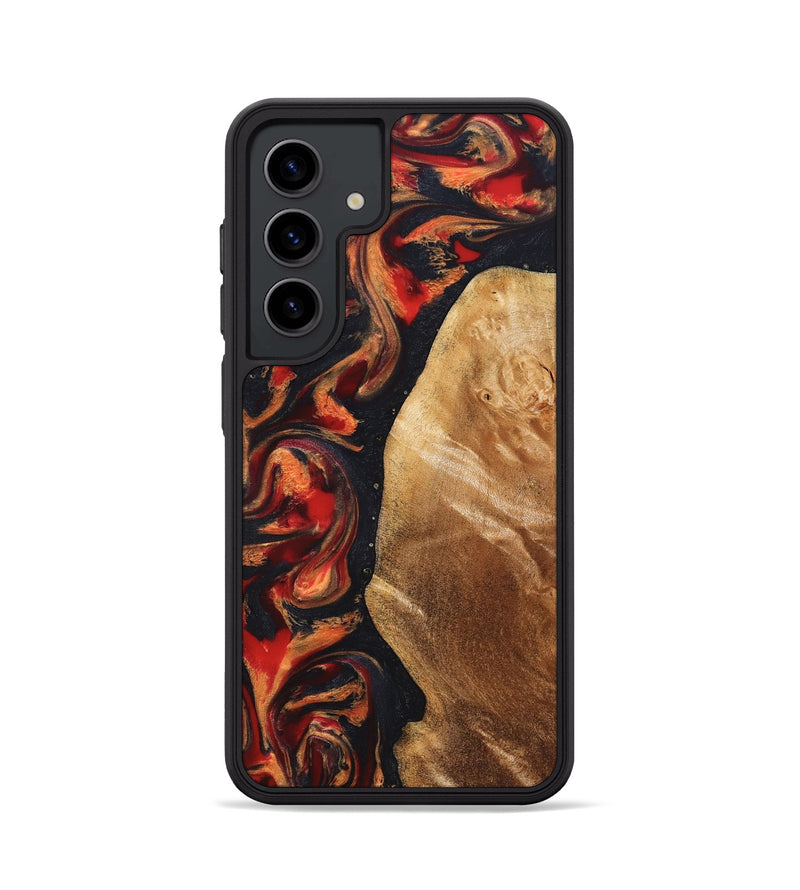Galaxy S24 Wood Phone Case - Timothy (Red, 824400)