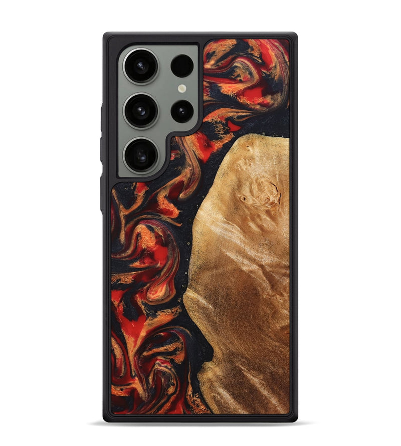 Galaxy S24 Ultra Wood Phone Case - Timothy (Red, 824400)