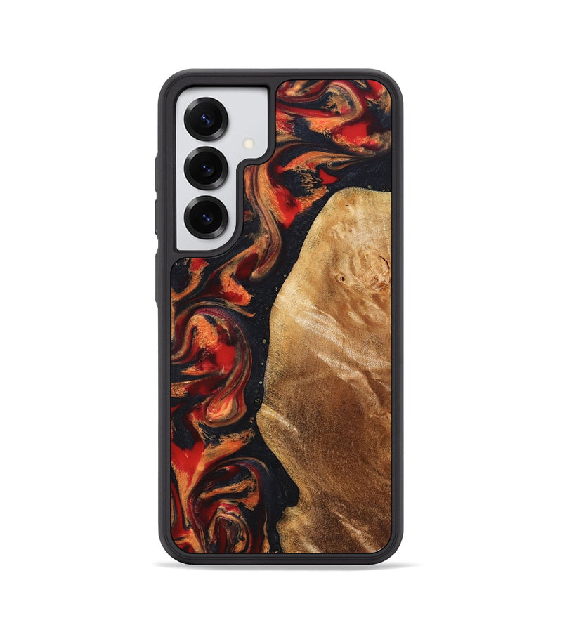 Galaxy S25 Wood Phone Case - Timothy (Red, 824400)