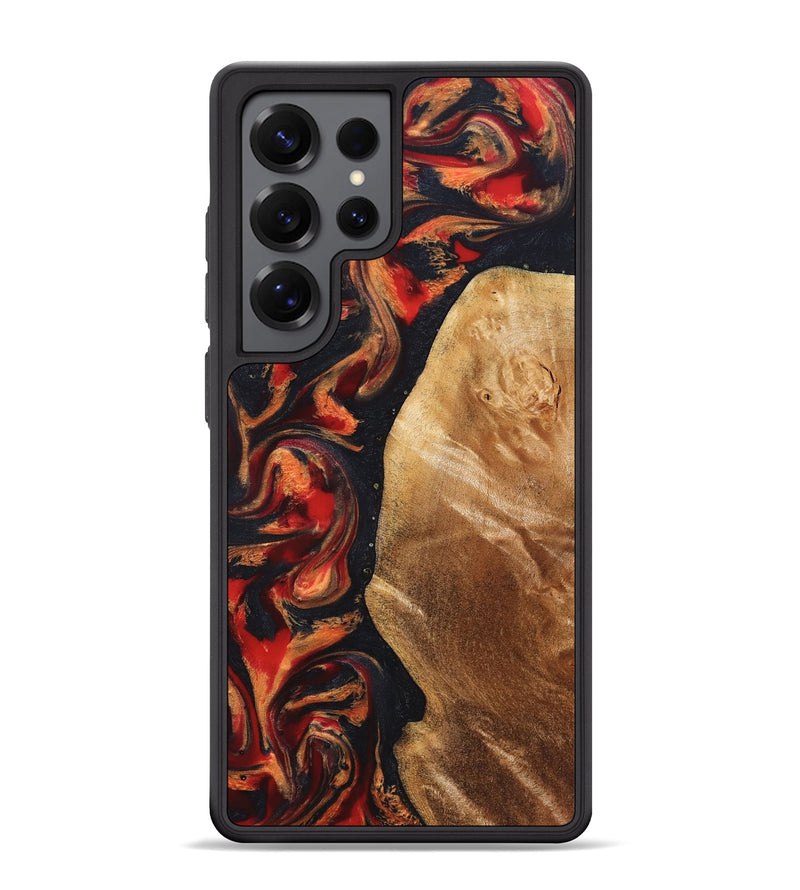 Galaxy S25 Ultra Wood Phone Case - Timothy (Red, 824400)