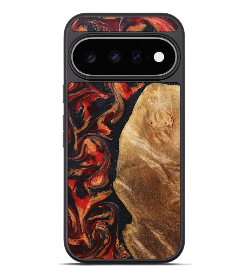 Pixel 11 Pro XL Wood Phone Case - Timothy (Red, 824400)