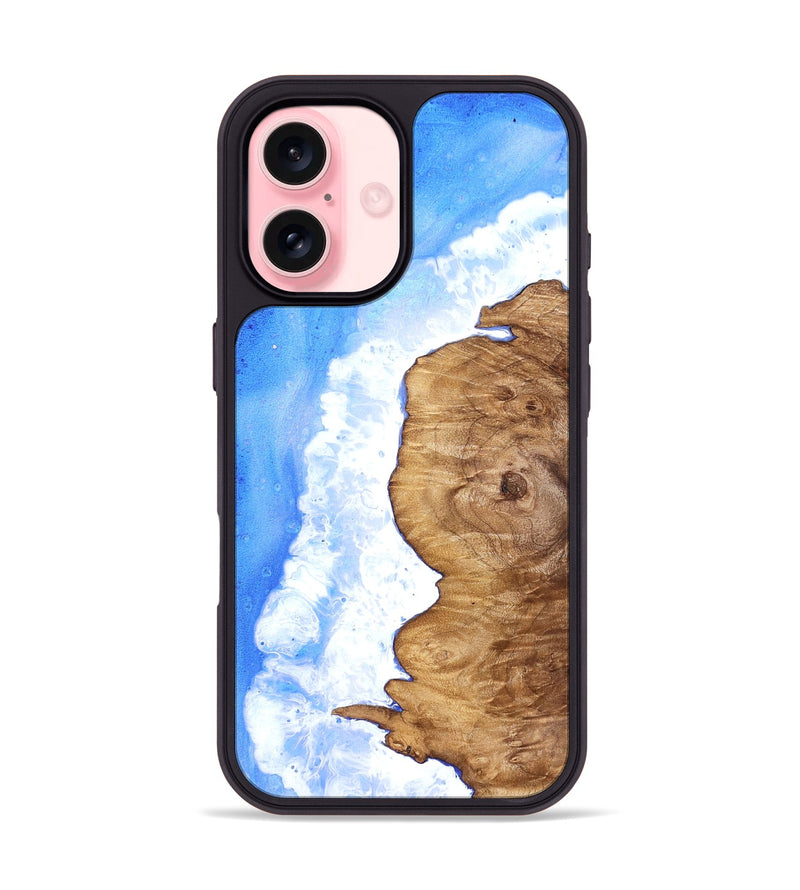 iPhone 16 Wood Phone Case - Cordell (Coastal, 824493)