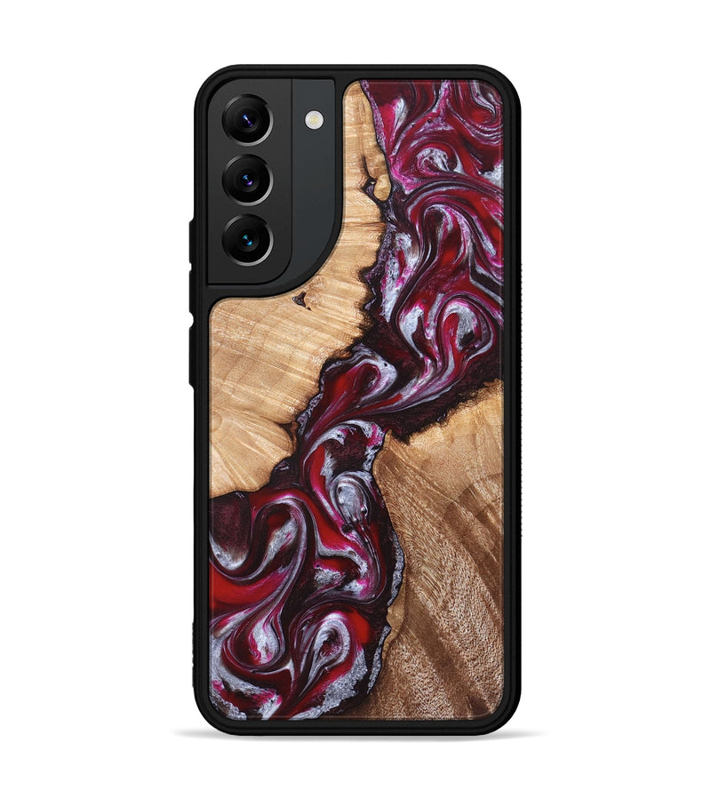 Galaxy S22 Plus Wood Phone Case - Houston (Red, 824499)