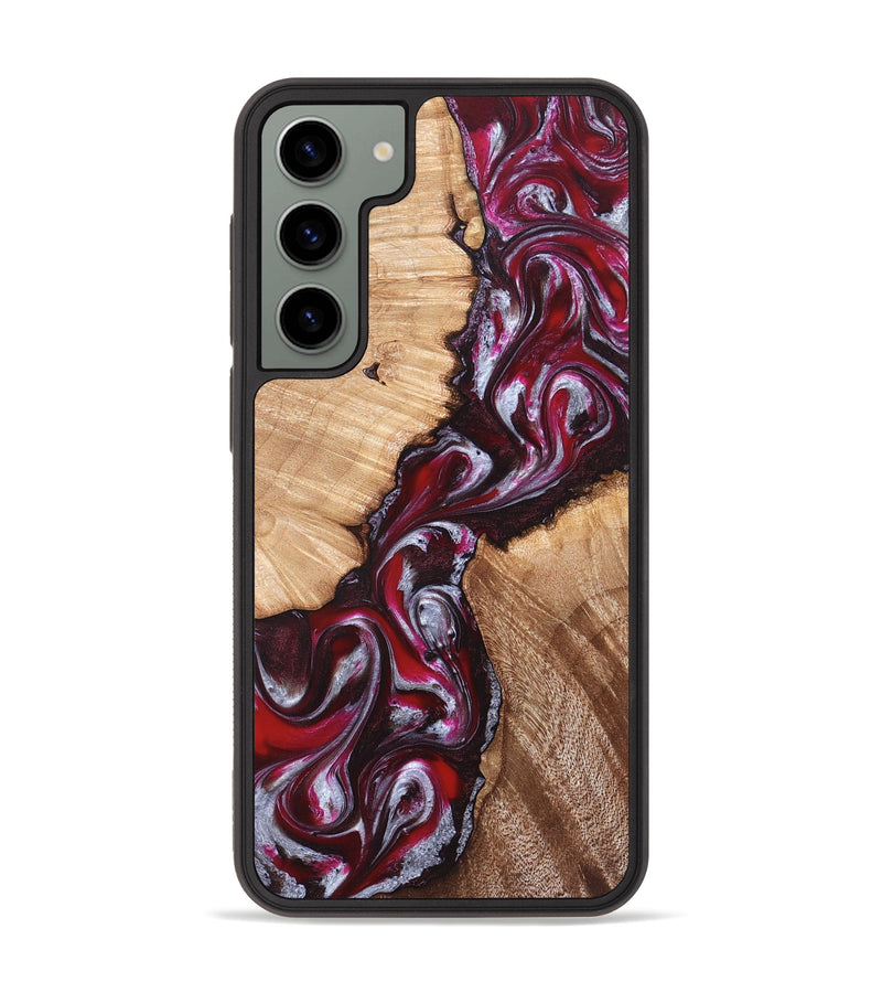 Galaxy S23 Plus Wood Phone Case - Houston (Red, 824499)