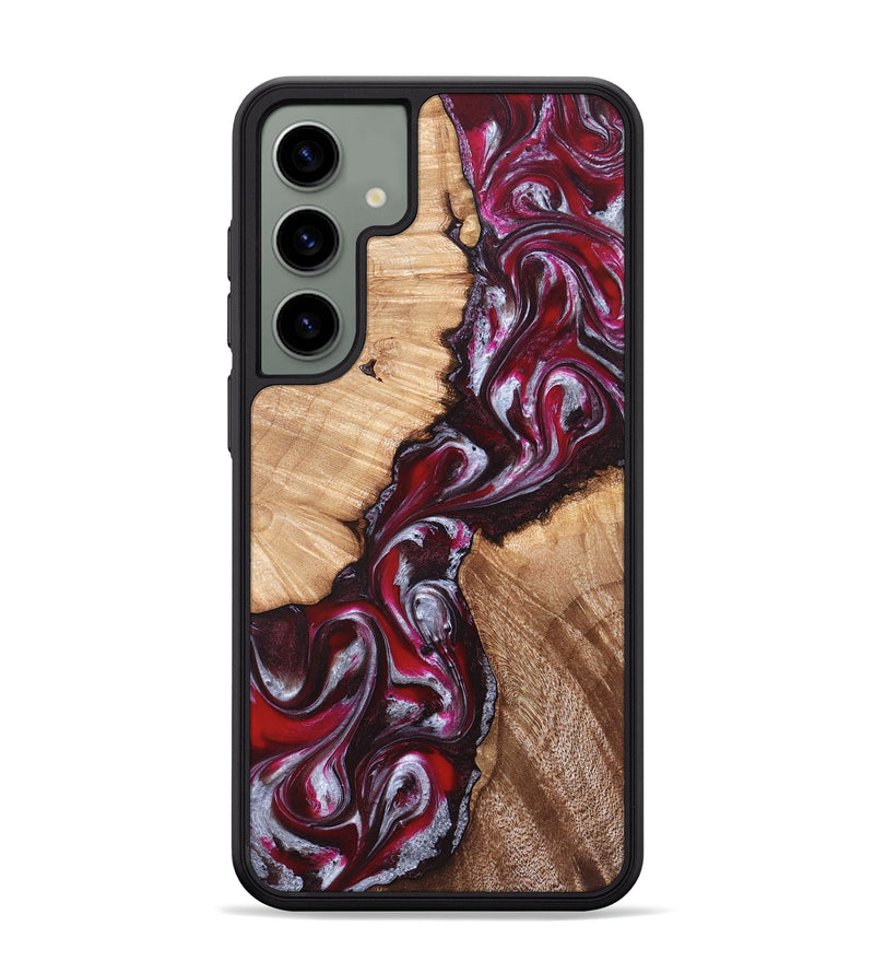 Galaxy S24 Plus Wood Phone Case - Houston (Red, 824499)