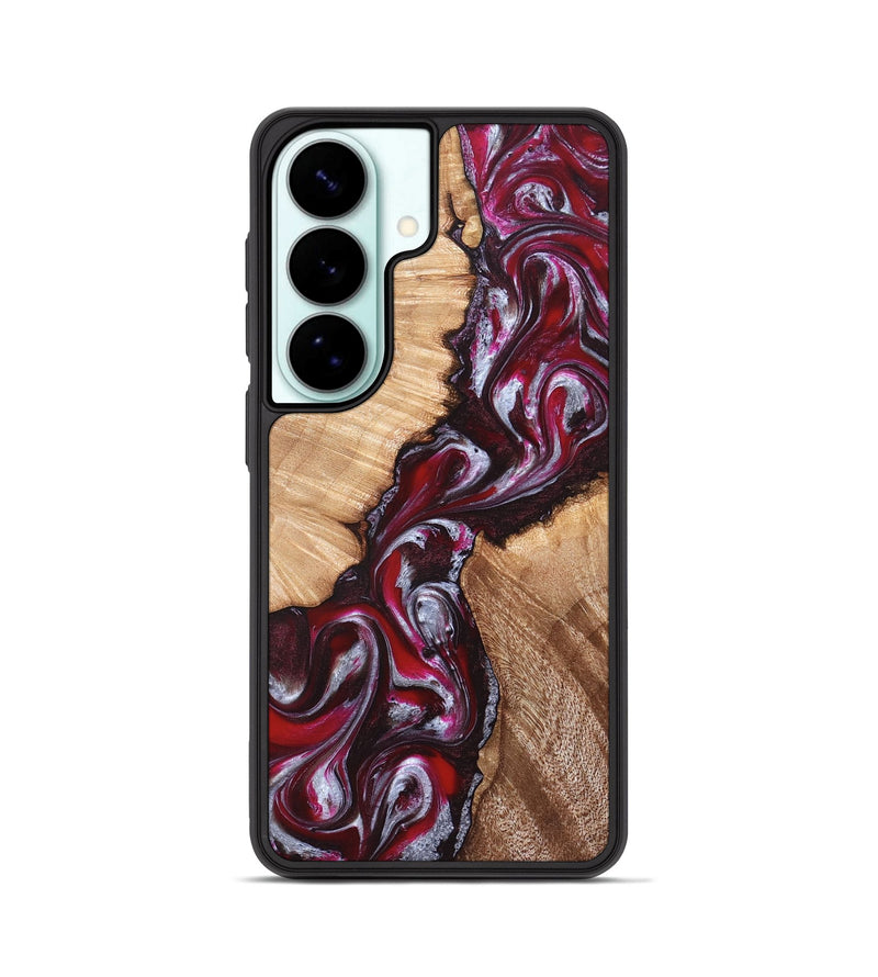 Galaxy S26 Wood Phone Case - Houston (Red, 824499)