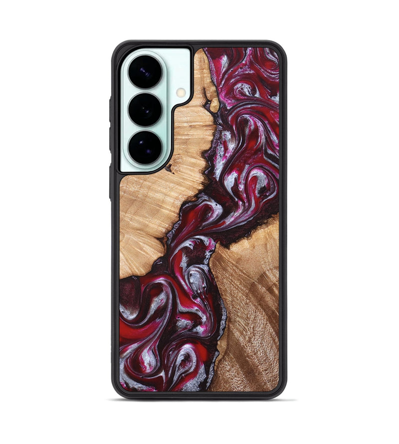 Galaxy S26 Plus Wood Phone Case - Houston (Red, 824499)