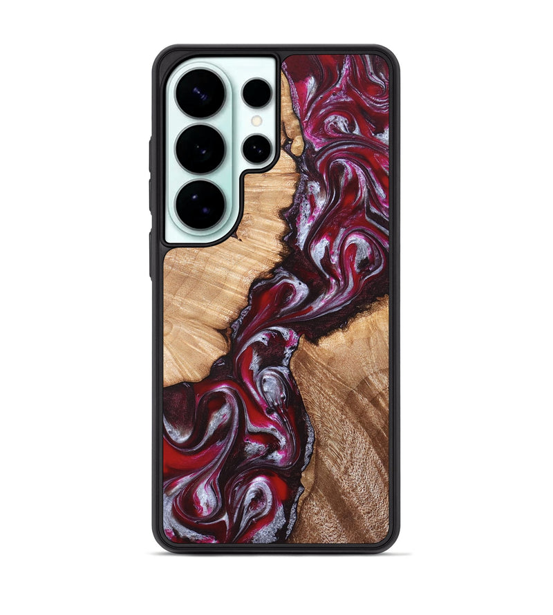 Galaxy S26 Ultra Wood Phone Case - Houston (Red, 824499)