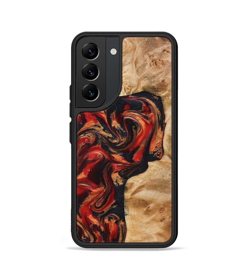 Galaxy S22 Wood Phone Case - Hanna (Red, 824500)