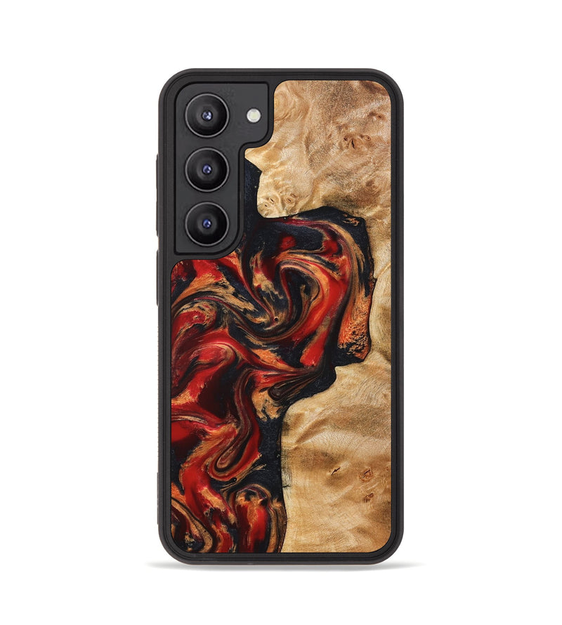 Galaxy S23 Wood Phone Case - Hanna (Red, 824500)