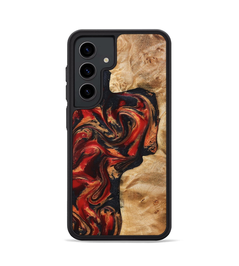 Galaxy S24 Wood Phone Case - Hanna (Red, 824500)