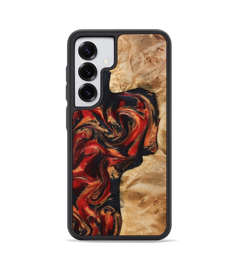 Galaxy S25 Wood Phone Case - Hanna (Red, 824500)