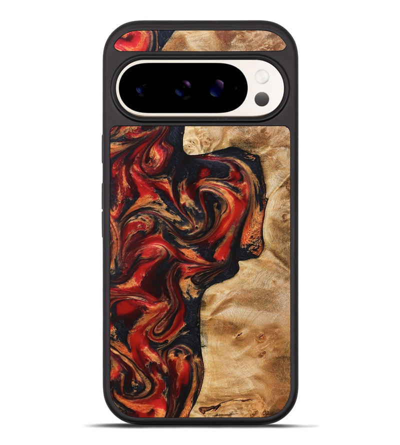 Pixel 10 Pro XL Wood Phone Case - Hanna (Red, 824500)
