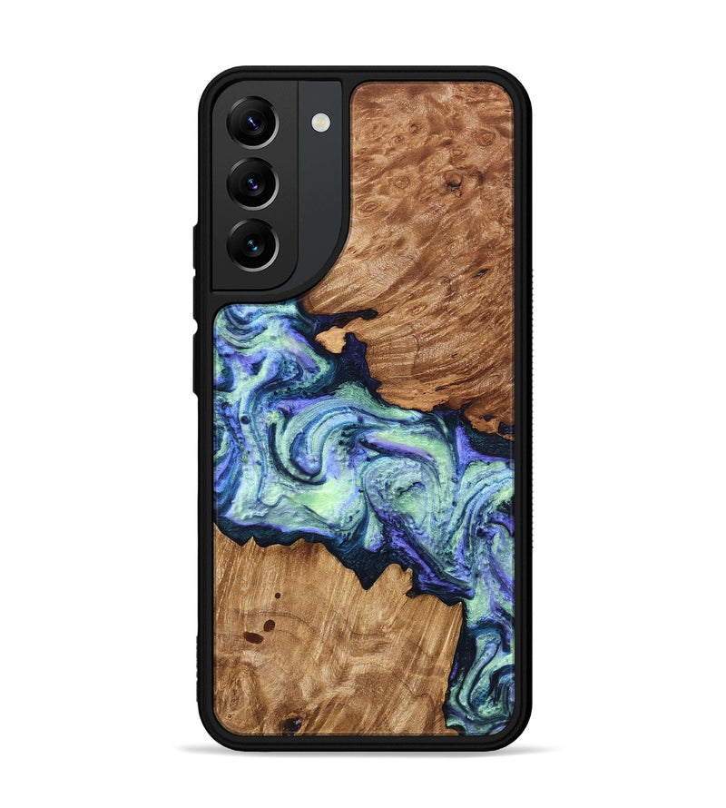 Galaxy S22 Plus Wood Phone Case - Elda (Purple, 824502)
