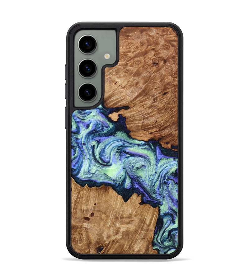 Galaxy S24 Plus Wood Phone Case - Elda (Purple, 824502)