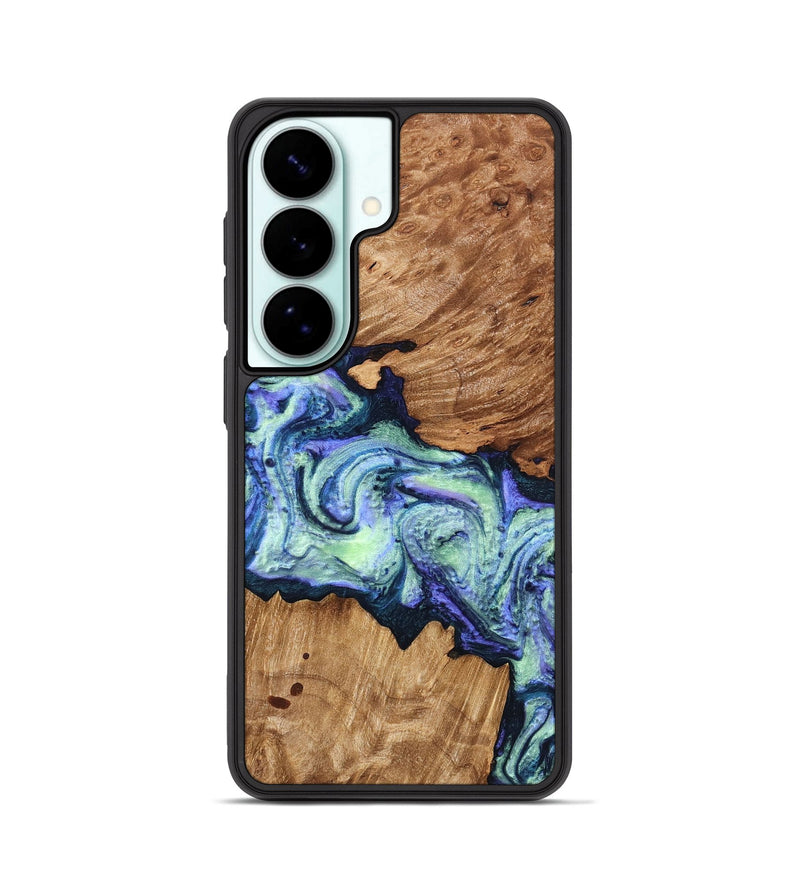 Galaxy S26 Wood Phone Case - Elda (Purple, 824502)
