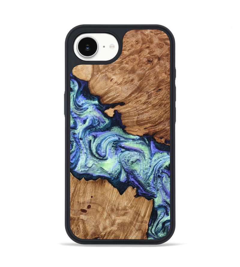 iPhone 17e Wood Phone Case - Elda (Purple, 824502)