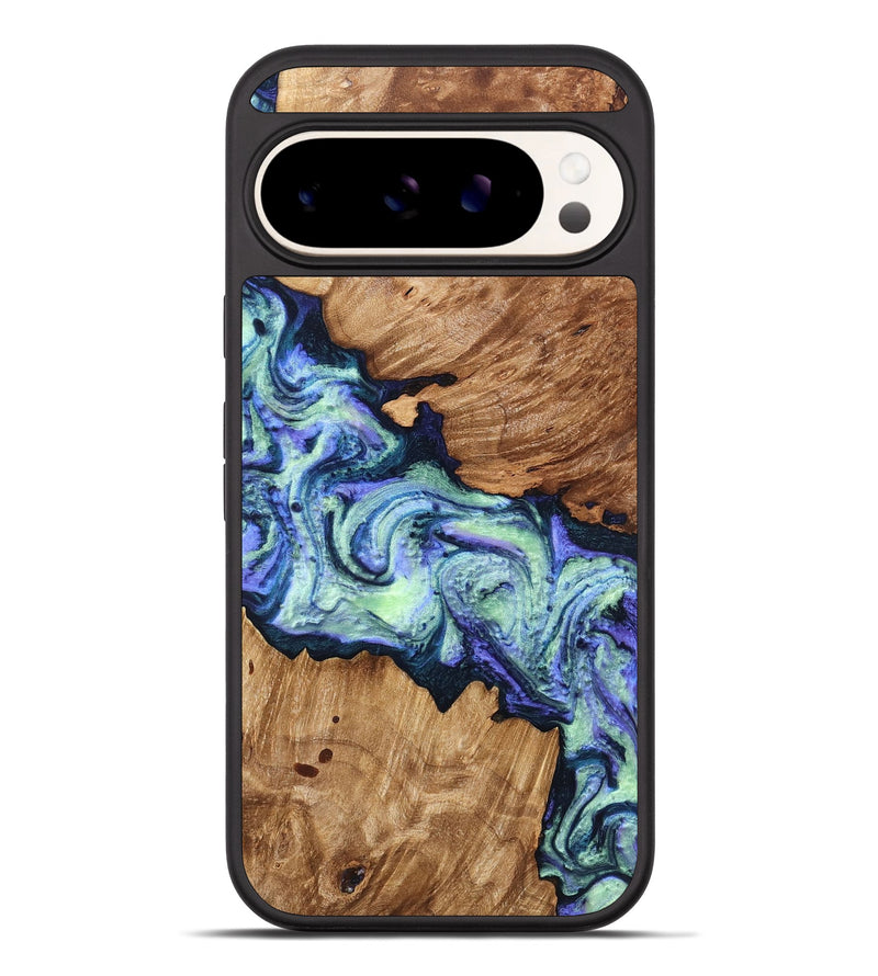 Pixel 10 Pro XL Wood Phone Case - Elda (Purple, 824502)