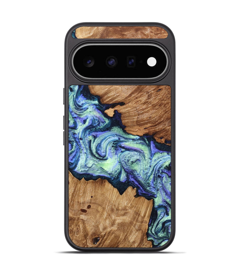 Pixel 11 Wood Phone Case - Elda (Purple, 824502)