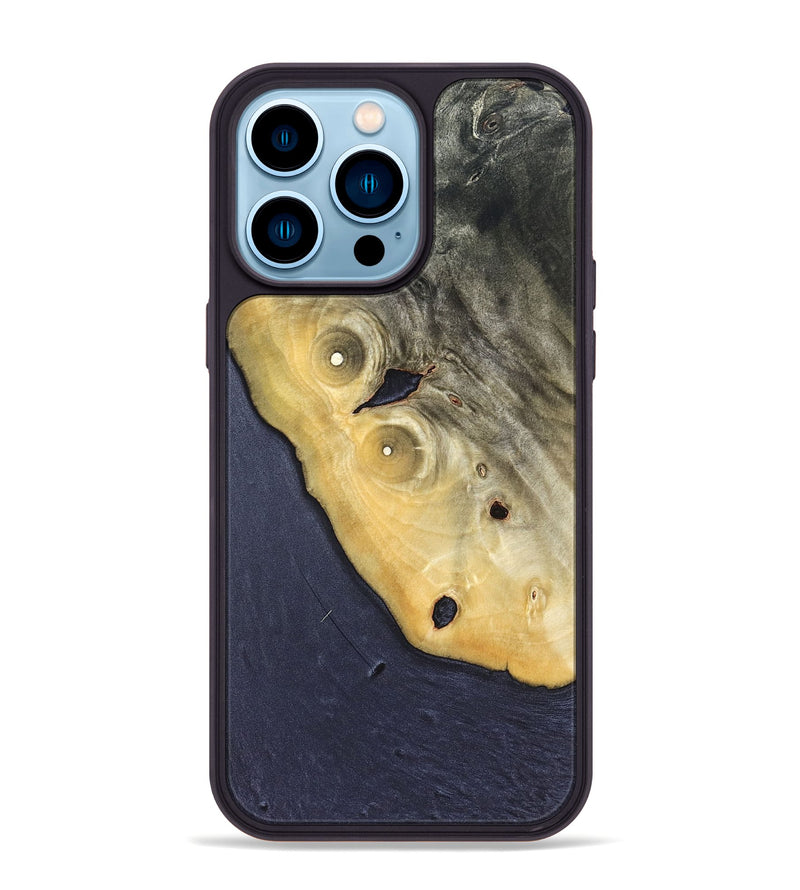 iPhone 14 Pro Max Wood Phone Case - Nia (Wood Burl, 824504)