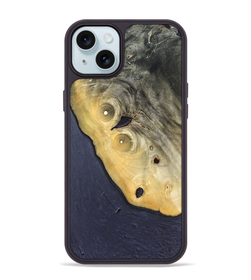 iPhone 15 Plus Wood Phone Case - Nia (Wood Burl, 824504)