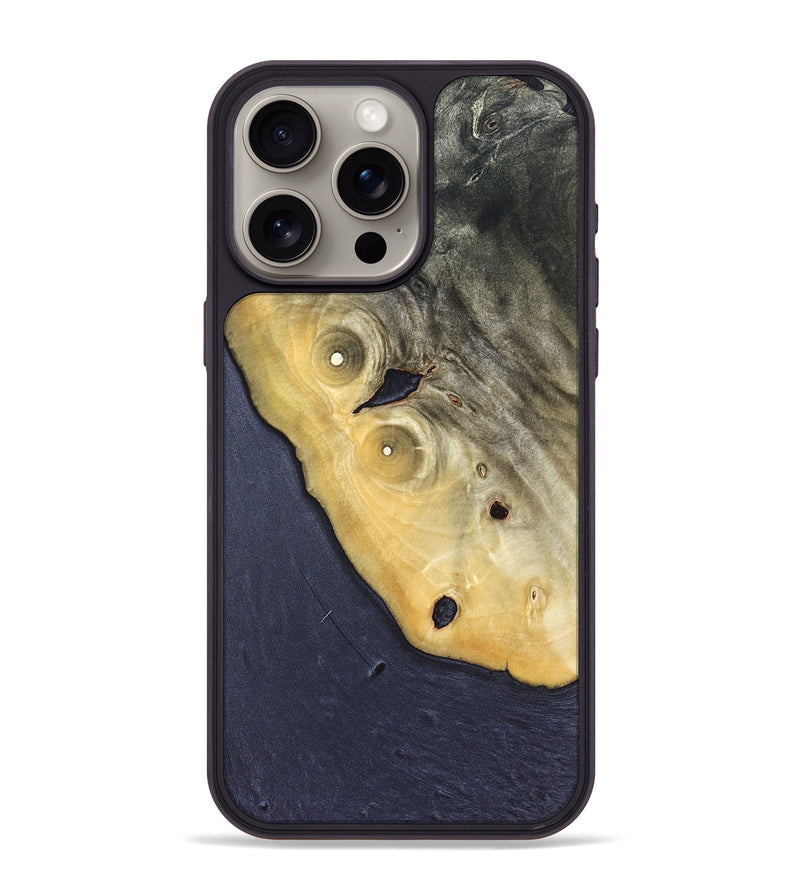 iPhone 15 Pro Max Wood Phone Case - Nia (Wood Burl, 824504)