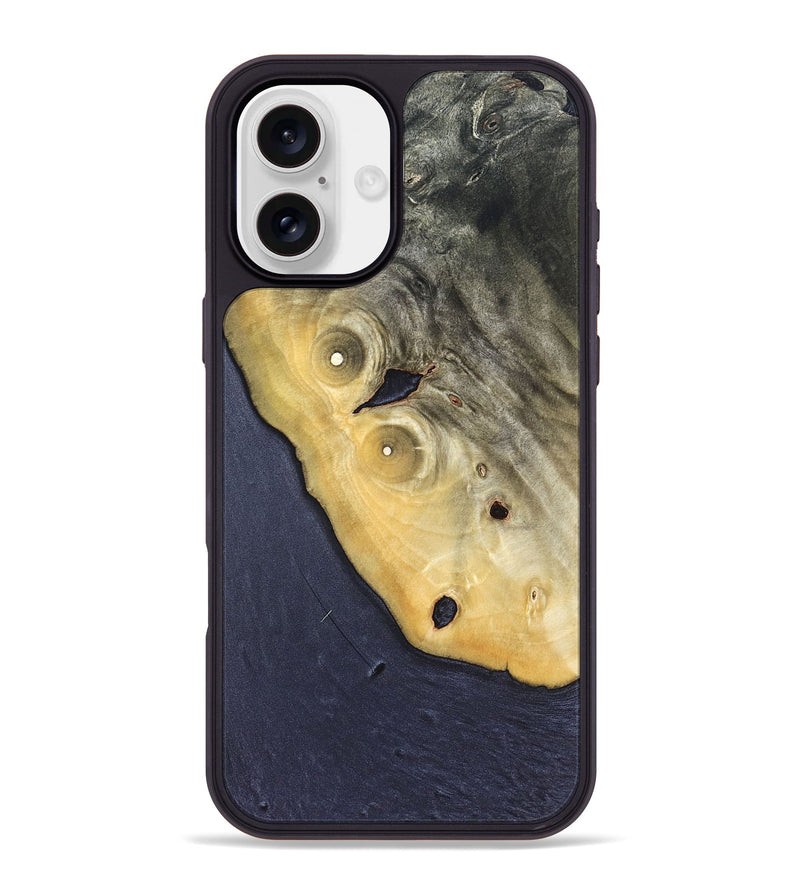 iPhone 16 Plus Wood Phone Case - Nia (Wood Burl, 824504)