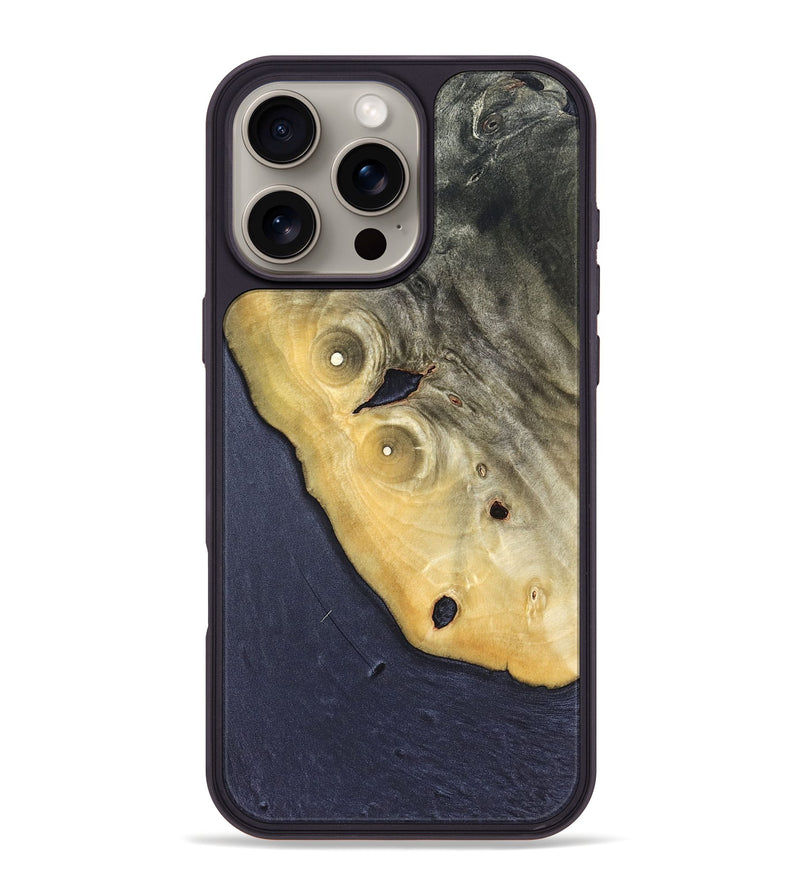 iPhone 16 Pro Max Wood Phone Case - Nia (Wood Burl, 824504)