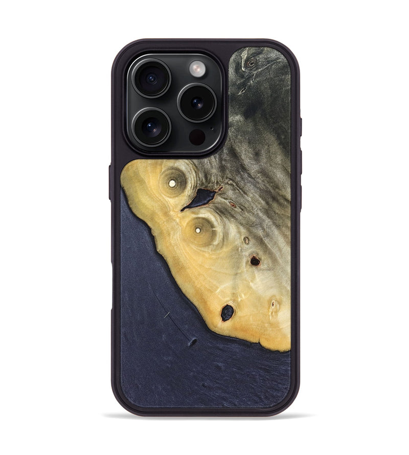 iPhone 16 Pro Wood Phone Case - Nia (Wood Burl, 824504)