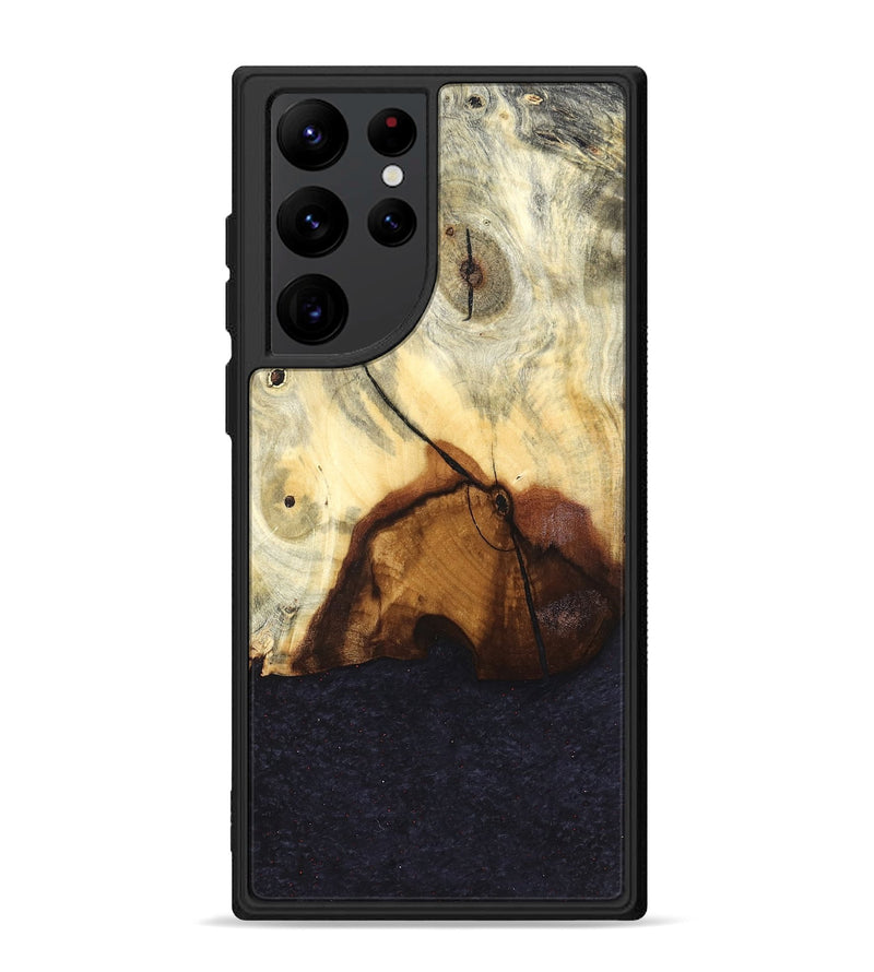 Galaxy S22 Ultra Wood Phone Case - Delia (Wood Burl, 824505)