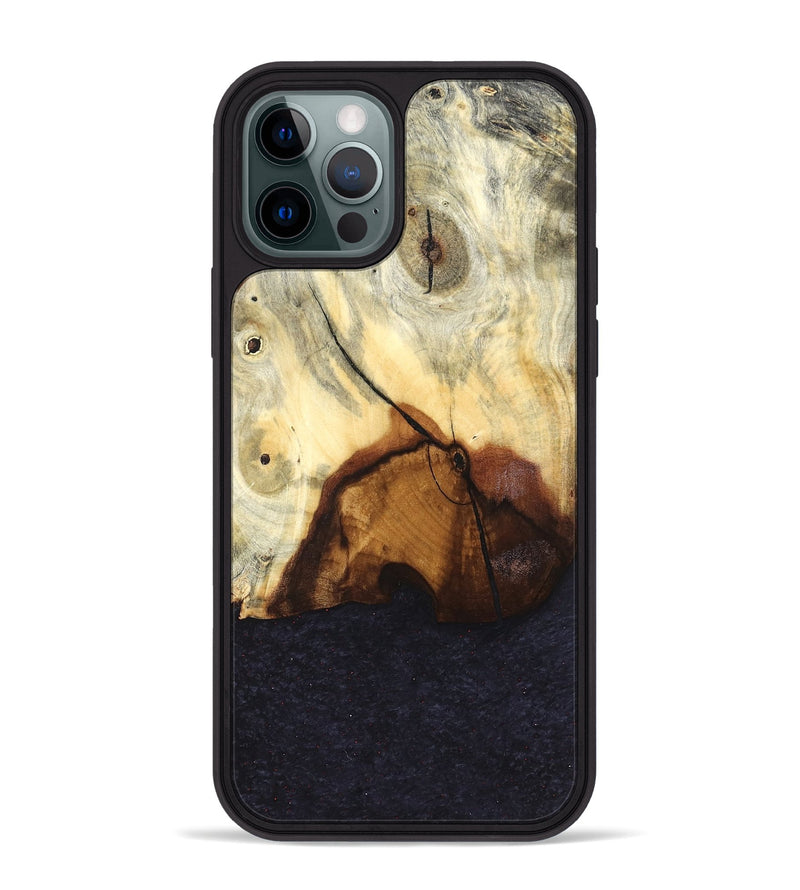 iPhone 12 Pro Max Wood Phone Case - Delia (Wood Burl, 824505)