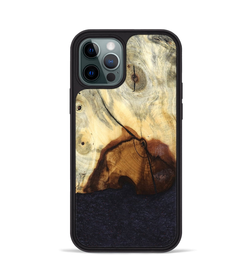 iPhone 12 Pro Wood Phone Case - Delia (Wood Burl, 824505)