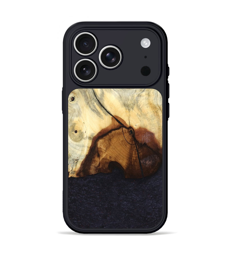 iPhone 17 Pro Wood Phone Case - Delia (Wood Burl, 824505)