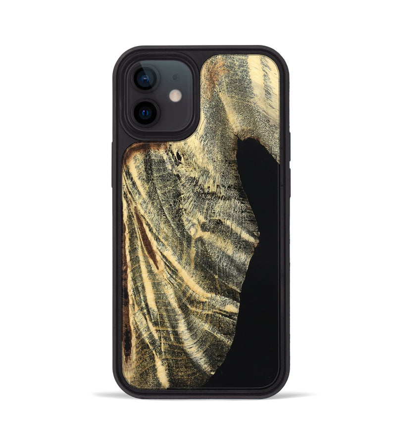 iPhone 12 Wood Phone Case - Mikael (Wood Burl, 824506)