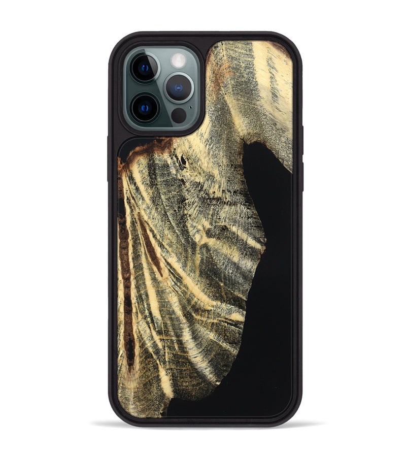iPhone 12 Pro Max Wood Phone Case - Mikael (Wood Burl, 824506)