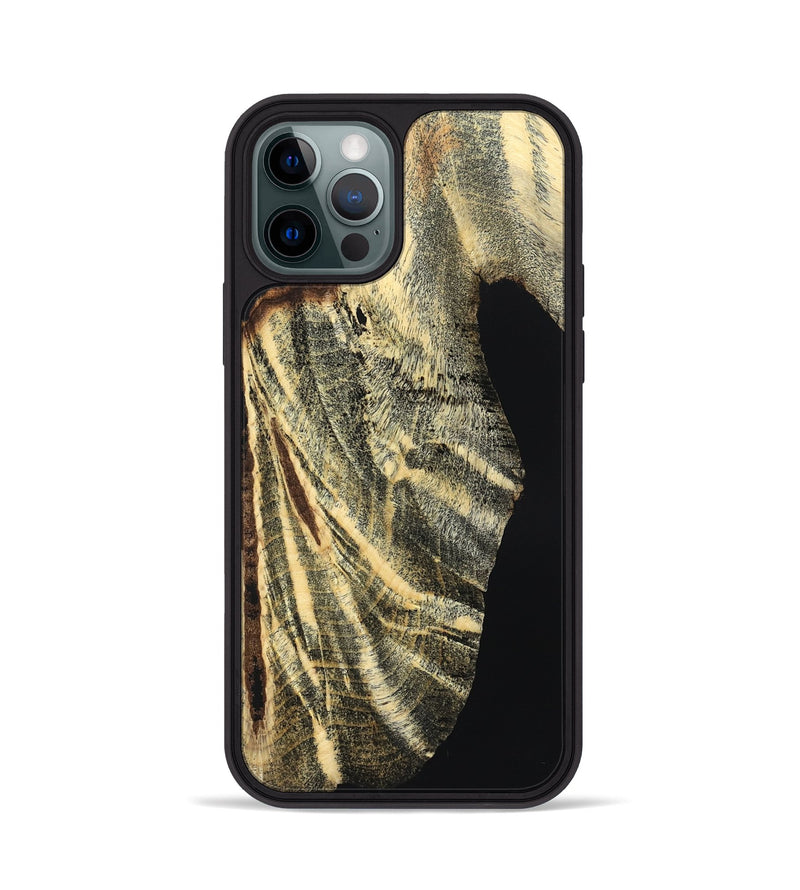 iPhone 12 Pro Wood Phone Case - Mikael (Wood Burl, 824506)