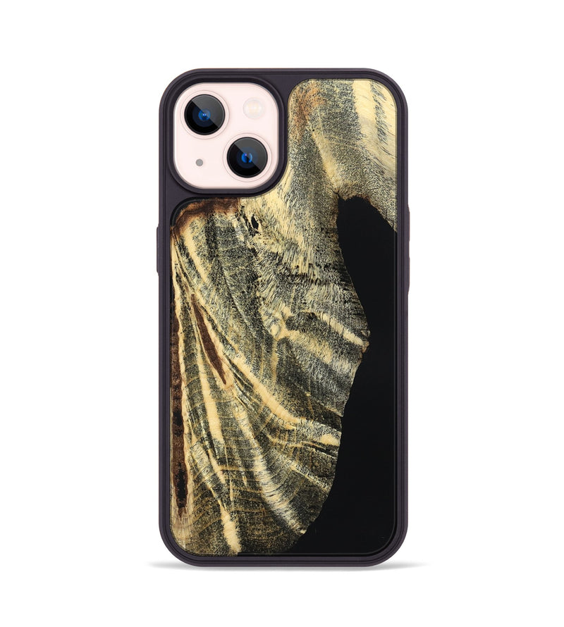 iPhone 14 Wood Phone Case - Mikael (Wood Burl, 824506)