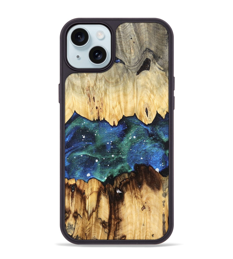 iPhone 15 Plus Wood Phone Case - Ona (Cosmos, 824514)