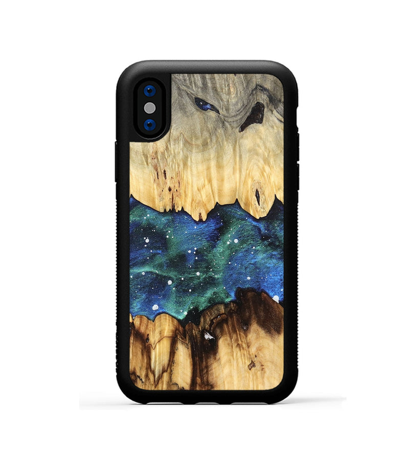 iPhone Xs Wood Phone Case - Ona (Cosmos, 824514)