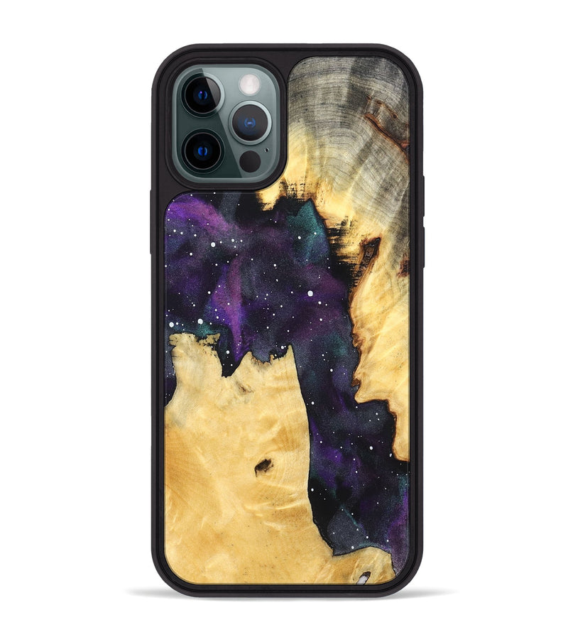 iPhone 12 Pro Max Wood Phone Case - Denisha (Cosmos, 824520)