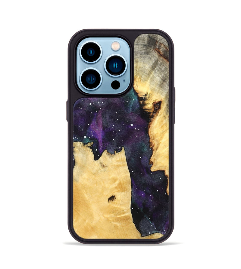 iPhone 14 Pro Wood Phone Case - Denisha (Cosmos, 824520)
