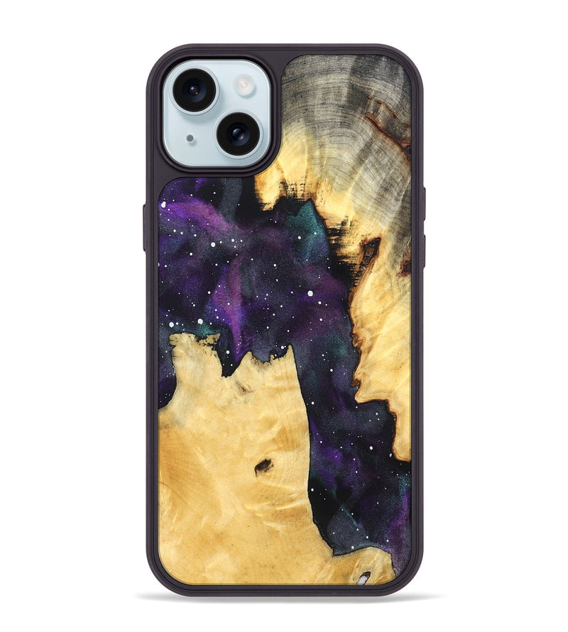 iPhone 15 Plus Wood Phone Case - Denisha (Cosmos, 824520)