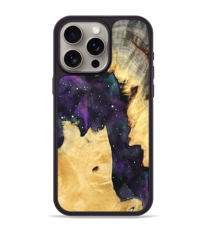 iPhone 15 Pro Max Wood Phone Case - Denisha (Cosmos, 824520)