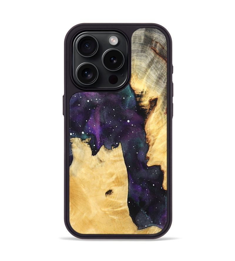 iPhone 15 Pro Wood Phone Case - Denisha (Cosmos, 824520)